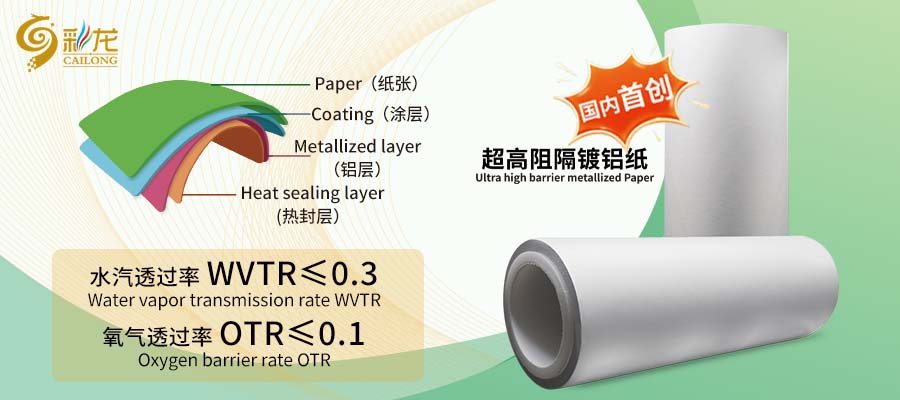高阻隔镀铝纸：广东彩龙新材料引领绿色包装新未来